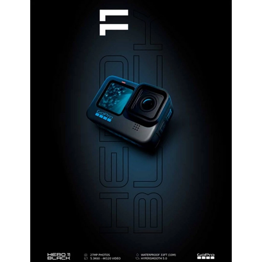 โกโปร กล้อง GOPRO สีดำ รุ่น HERO 11 GOPRO HERO 11 BLACK unsurpassed image quality thumbnail 6