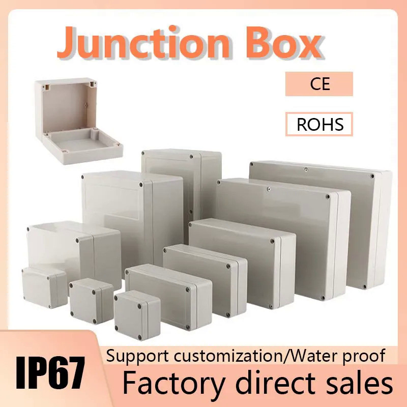 F Series Plastic ABS Junction Box Screw Cable Custom Waterproof Junction Box Ip67 Outdoor Electrical