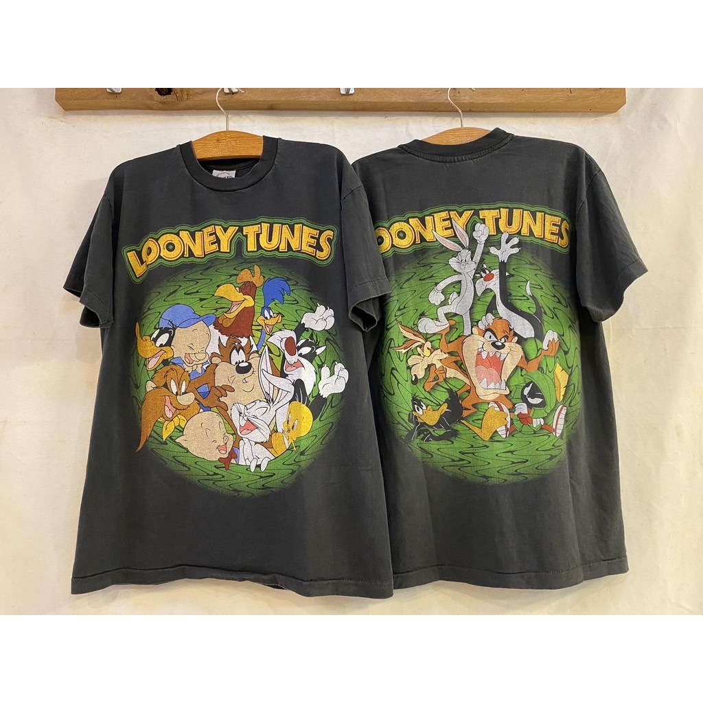 เสื้อลายลูนี่ตูนเขียวใหม่(ป้ายBootleg)