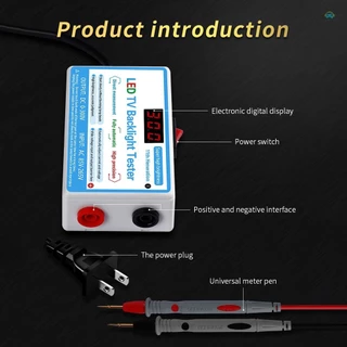 เครื่องทดสอบโคมไฟโคมไฟ LED TV Backlight Tester แถบ LED อเนกประสงค์เครื่องมือทดสอบลูกปัดเครื่องมือวัดสําหรับไฟ LED