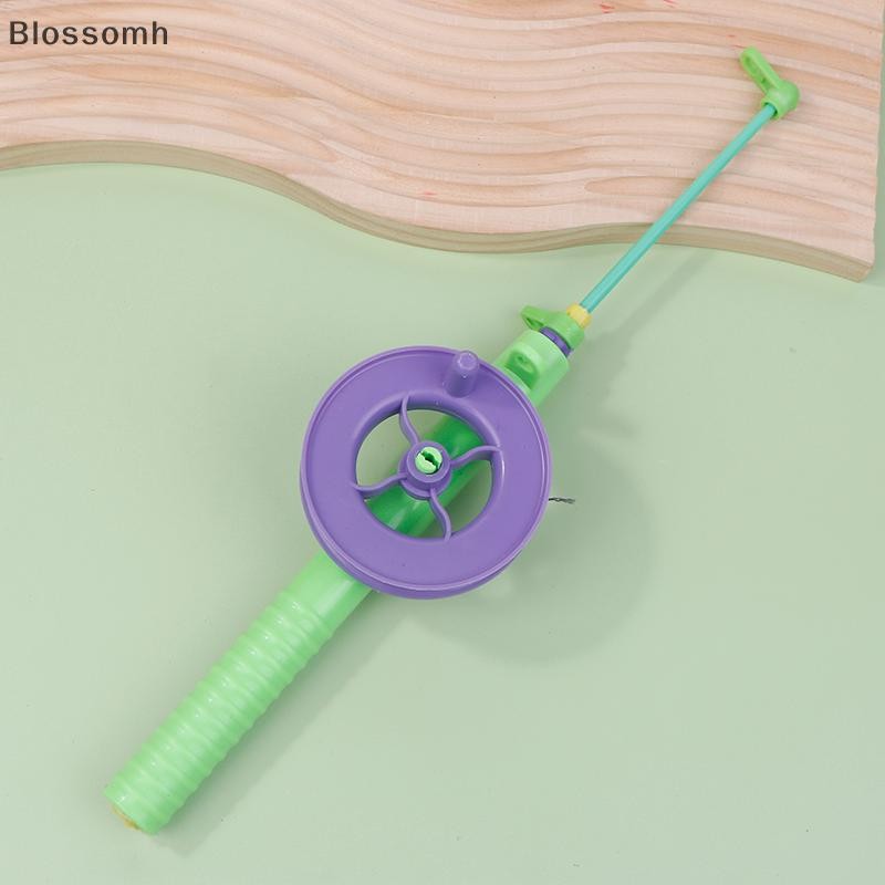 Blossomh สวมใส่ตกปลาเสาแบบพกพา Angling Rod เด็ก Ice Fishing Rod Mini เด็กตกปลา Rod ของเล่นสําหรับกลางแจ้งจับชายหาดใหม่