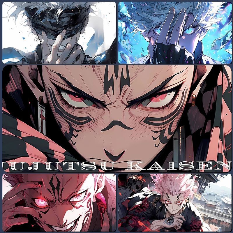 Demon Slayer Mouse Pad เกมขนาดใหญ่อะนิเมะสองมิติ Internet Cafe แป้นพิมพ์ Pad หอพักโน้ตบุ๊คตาราง Pad