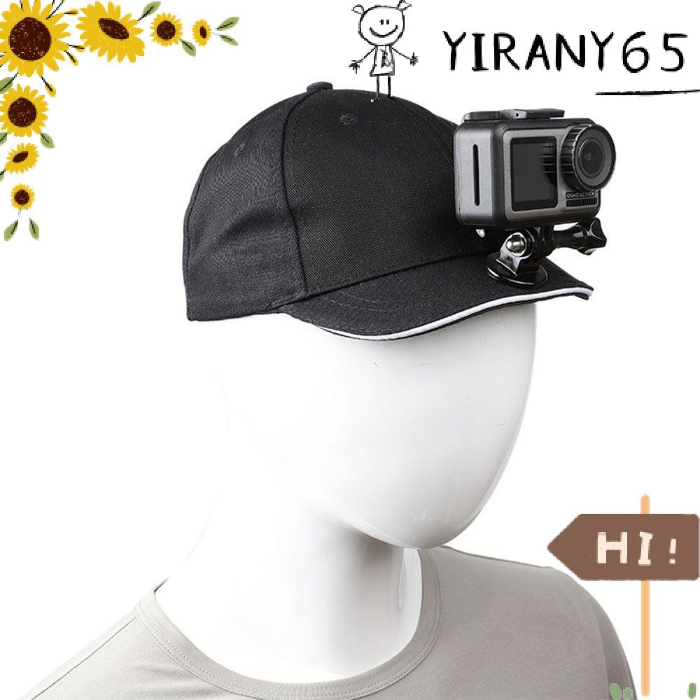 YIRAN Cap Mount Action ผู้ถือกล้องสายคล้องคอสําหรับ Hero 10/9/8/7/6/5 DJI OSMO Action Insta360 One R