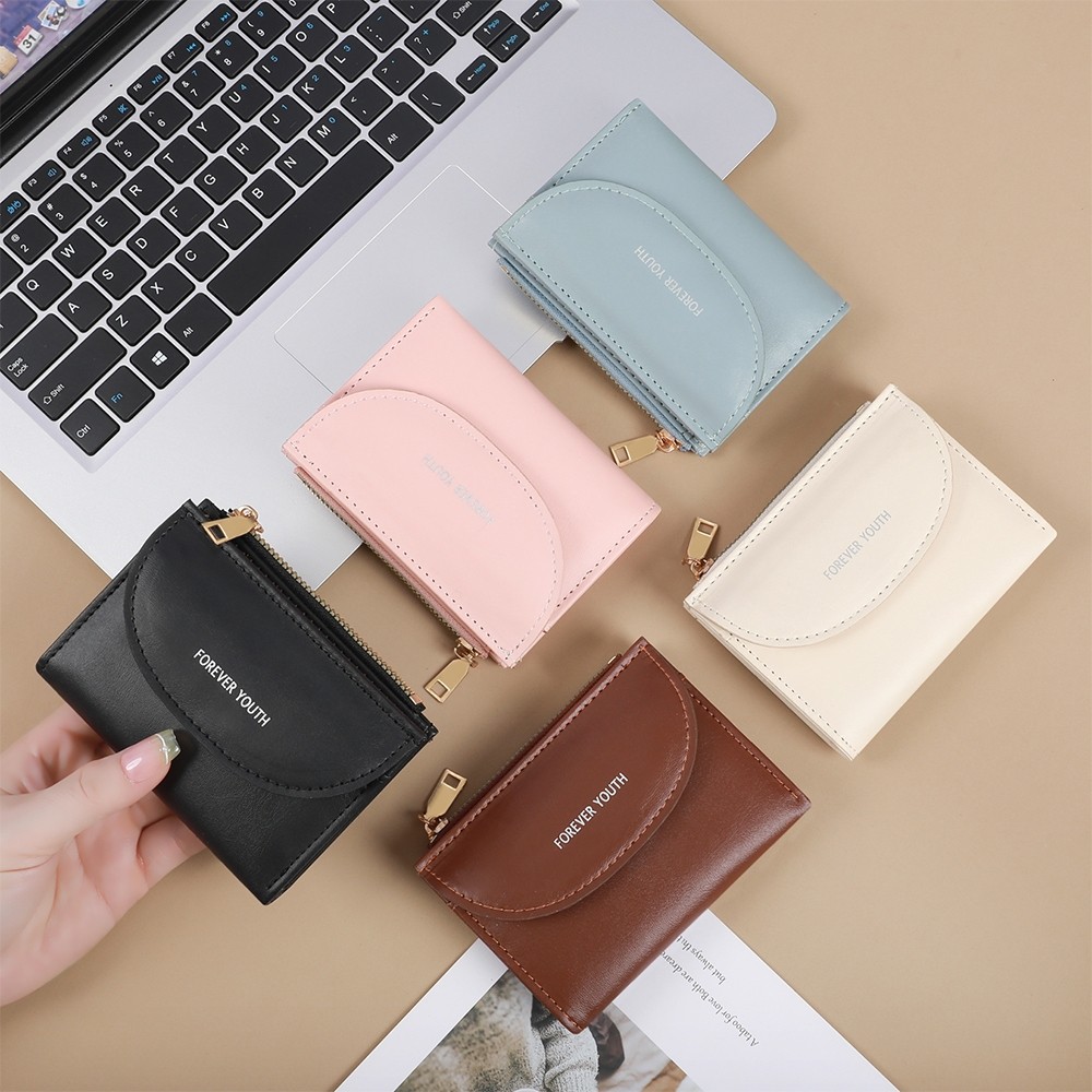 SS - WOMENS FOLDING WALLET MINI WALLET CARD WALLET กระเป๋าสตางค์ผู้หญิง CARD HOLDER