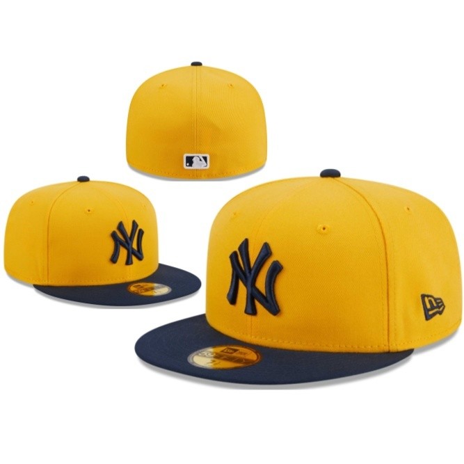 หมวก MLB New York Yankees แบบ 59FIFTY Full Close Fit Snapback - เหมาะสำหรับทั้งผู้ชายและผู้หญิง