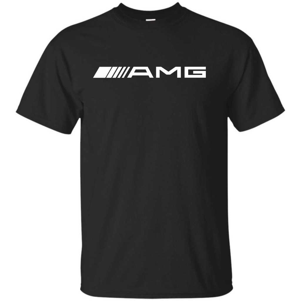 (จัดส่งตลอด 24 ชั่วโมง) เสื้อยืดคอกลมแขนสั้นสำหรับ AMG Benz E 63