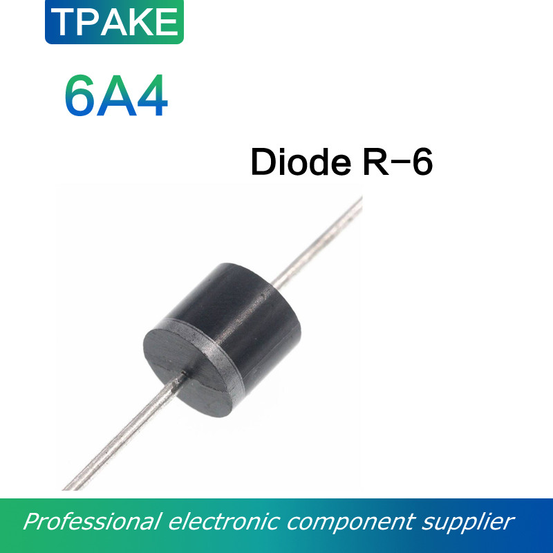 5pcs 6A4 6A 400V R-6 Rectifier Diode