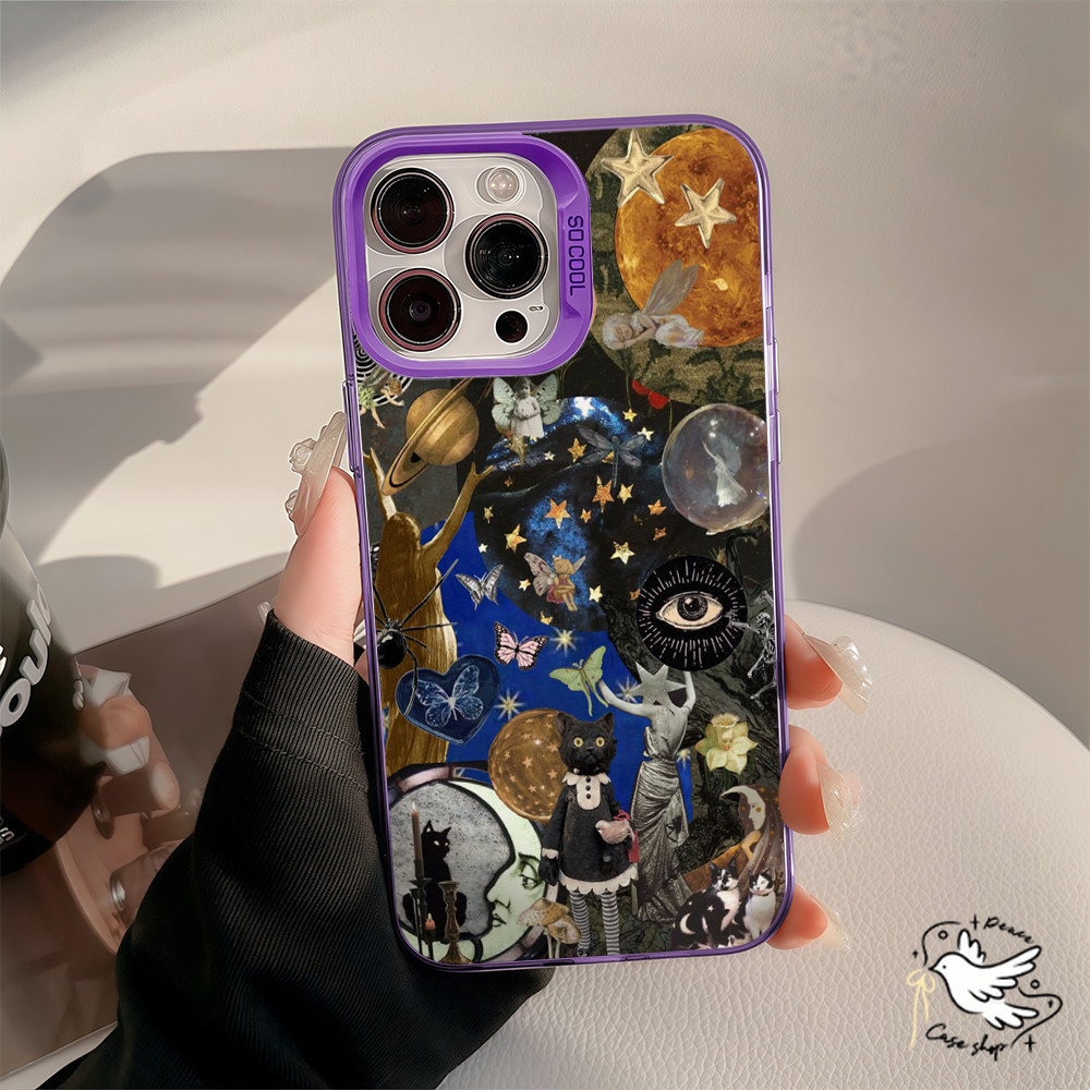 COD-ในไทย เคสไอโฟนสวยๆ ดวงตาแห่งศิลปะ For iPhone 11 12 13 14 15 16 Pro Max Plus X XS XR XS MAX 7 8 Plus เคส กันกระแทกและ ราคา ถูกที่สุด ดีลบีเคเค แกลเลอรีภาพที่ 8