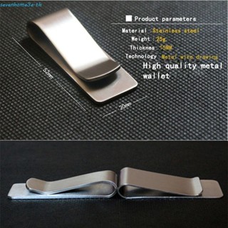Sevenhome3e คลิปเงินใหม ่ คุณภาพสูง Slim Smart Money Clip สแ…