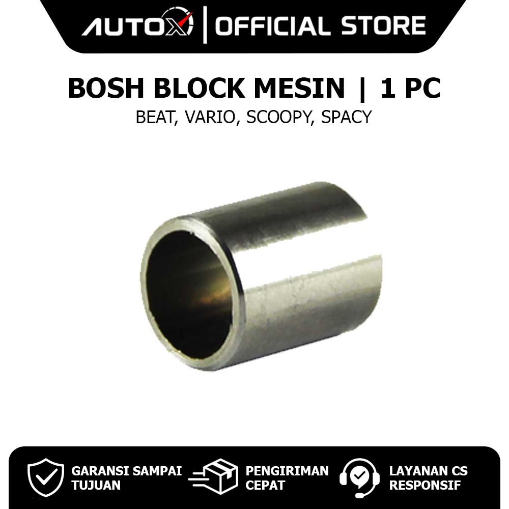 MESIN 1 PC เครื่องยนต์ Bosh Block Honda Beat & Vario & Scoopy & Spacy Silver Block Boss