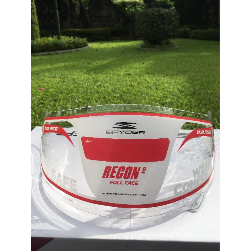 2025NEW เลนส์ Visor แบบใสSpyder Recon 2/ Recon+