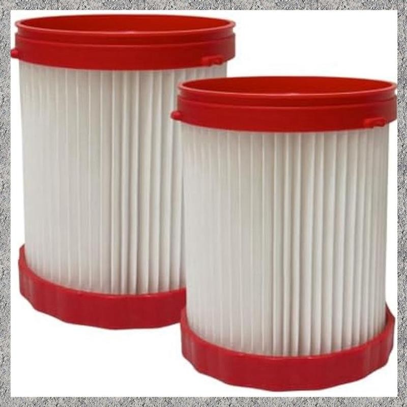2pcs VF320H HEPA เครื่องดูดฝุ่นสําหรับ 18V 2.6-Gallon เครื่องดูดฝุ่นเปียก/แห้ง GAS18V-3/GAS18V-10L
