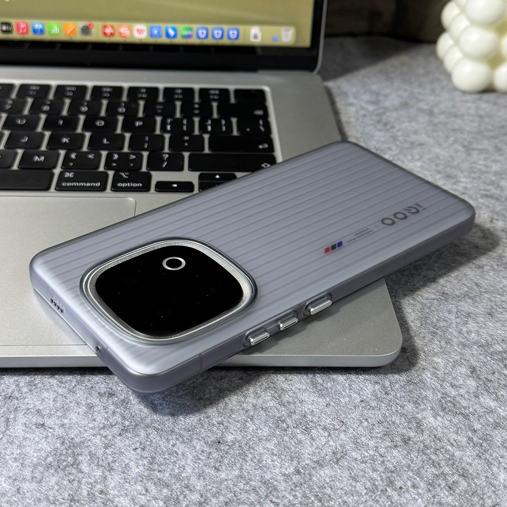 สําหรับ iQOO 13 /12 Slim ลูกฟูกผิวรู้สึก Frosted Hard เคสโทรศัพท์กันกระแทก iQOO Cover
