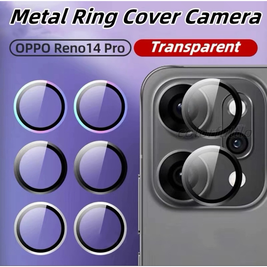 ฟิล์มวงแหวนเลนส์กล้อง สำหรับ OPPO Reno14 14F 14PRO 5G ฟิล์มกระจกนิรภัยโค้ง ป้องกันเลนส์กล้อง