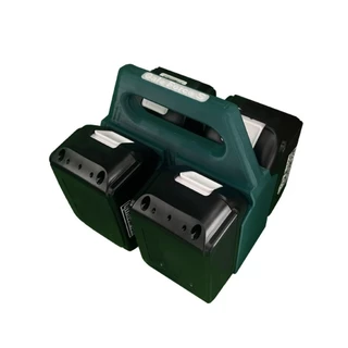 MAKITA โคเวโลส ชั้นเก็บแบตเตอรี่,4สล็อต/6สล็อตยึดอุปกรณ์แบตเตอรี่ขาตั้งแบบพกพา,ทนทานที่แข็งแกร่งลดลงพิมพ์แบตเตอรี่ฐานยึดสําหรับ ดู 18โวลต์
