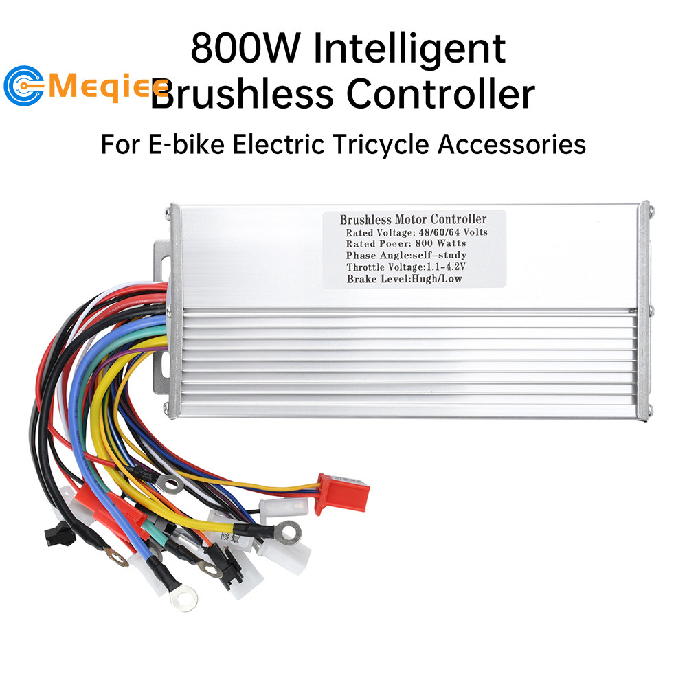 อัจฉริยะ Brushless Controller 800W สำหรับรถจักรยานไฟฟ้าและรถสามล้อไฟฟ้า