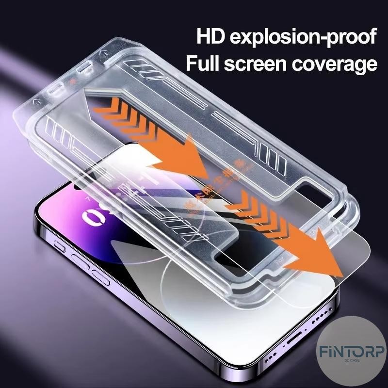 HD ฟิล์มกระจกกันรอยเต็มจอ For IPhone AIR 17ทุกรุ่น 11 16 15 Pro Max 14 13 Pro 12 Pro XR XS Max XR AIR Screen Protector