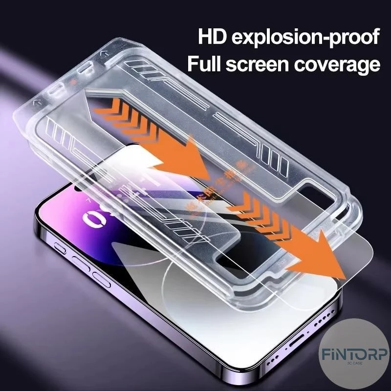 HD ฟิล์มกระจกกันรอยเต็มจอ For IPhone AIR 17ทุกรุ่น 11 16 15 Pro Max 14 13 Pro 12 Pro XR XS Max XR AIR Screen Protector