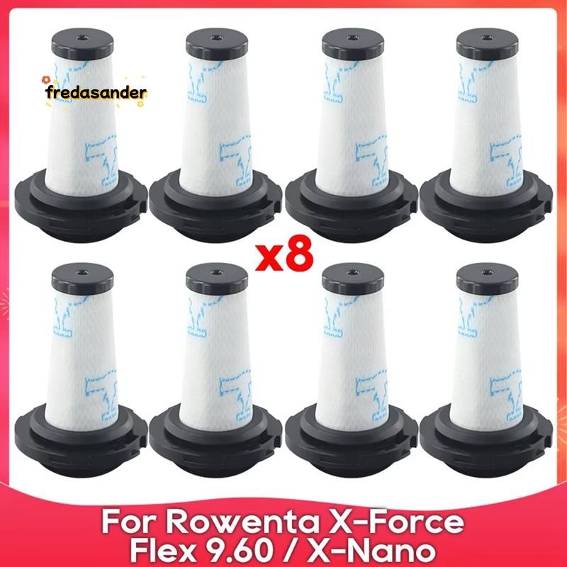 8ชิ้นล้างทําความสะอาดได้กรองzr009010 สําหรับ X-Force Flex 9.60 อะไหล่เครื่องดูดฝุ่น Aqua Resneed Ani