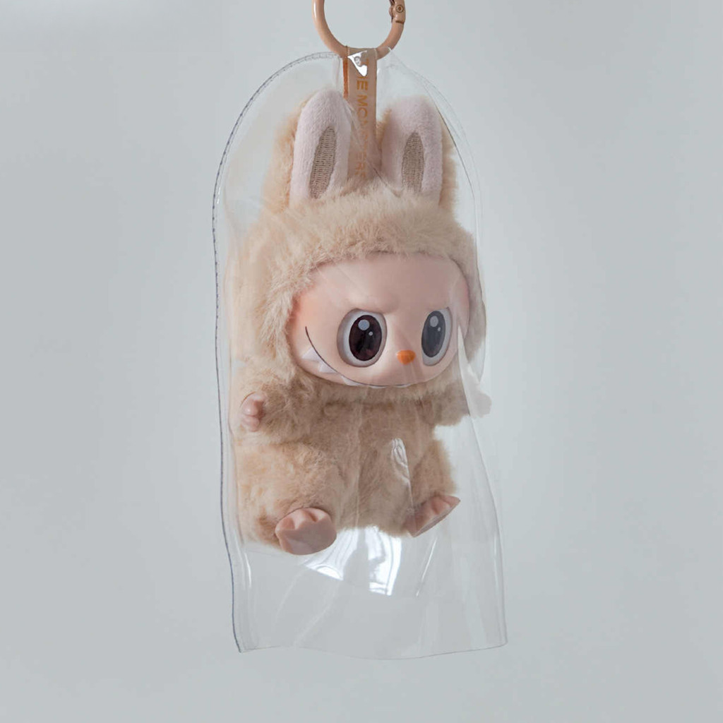 (ไม่มีตุ๊กตา) สําหรับ Labubu / ตุ๊กตา PVC กันน้ํา Anti-สกปรก Mini เสื้อกันฝน Outing ป้องกันฝุ่นโปร่งใสป้องกัน ราคา ถูกที่สุด ดีลบีเคเค แกลเลอรีภาพที่ 5