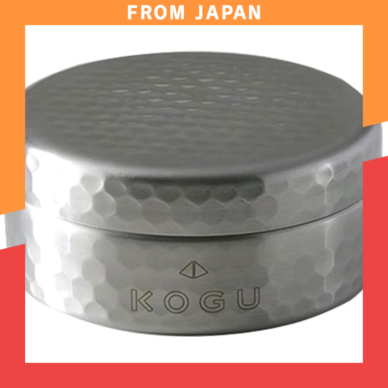 KOGU Tea Storage Container - Tea Canister for Matcha 【Made in Japan】 Dishwasher Safe Stainless Steel