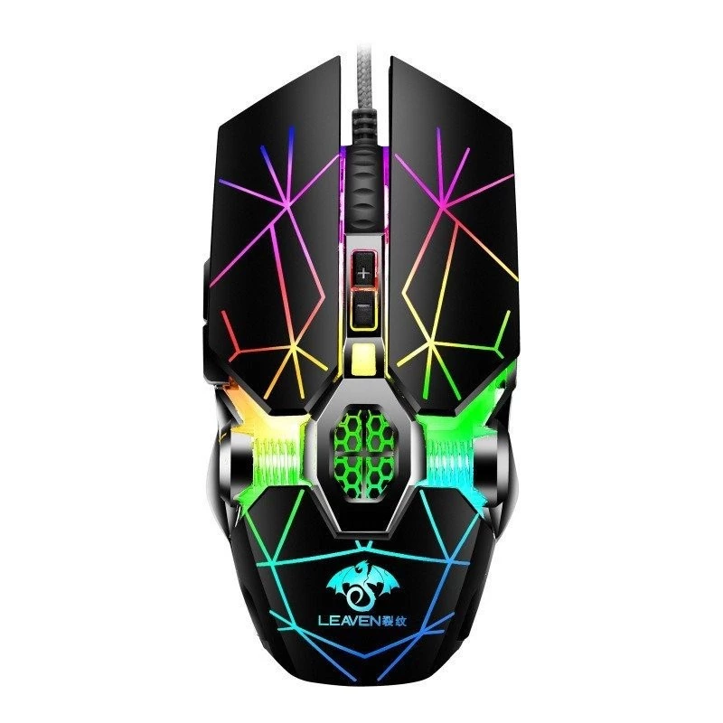 Fantech เมาส์เกมมิ่งแบบมีสาย ไฟ RGB Ergonomic thumbnail 6