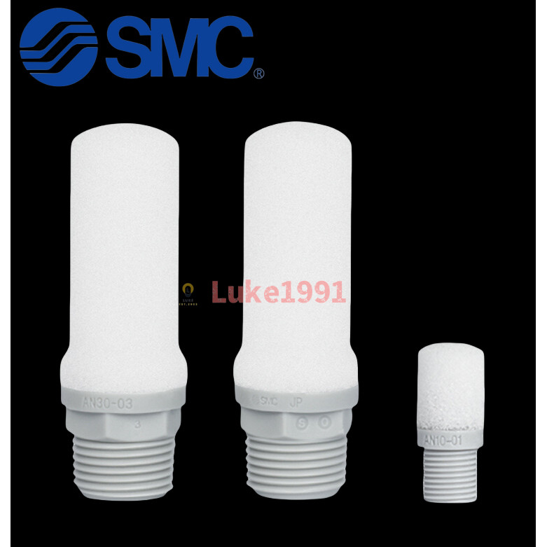 SMC Muffler AN05-M5/10-01/20-02/30-03/40-04 นําเข้าเรซิ่นพลาสติก Muffler