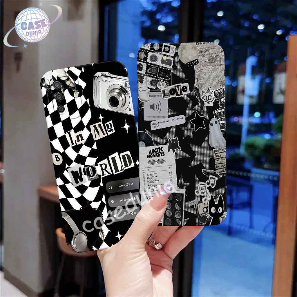 Softcase สําหรับ Samsung A02s A03s A02 M02 A10 A10s A20s A20 A30 A30s A50s A50 A51 A52 A52s D4rk W4l