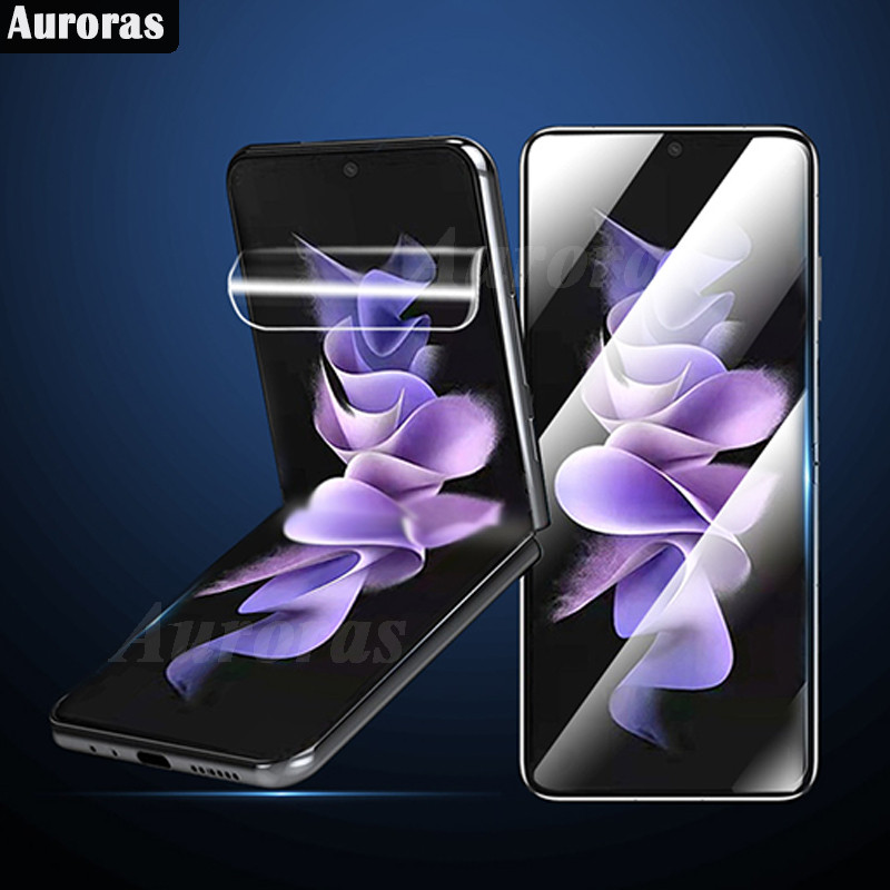 สําหรับ Samsung Galaxy Z Flip 7 Soft Flim Full Screen Protector Hydrogel Complete ครอบคลุมสําหรับ Sa