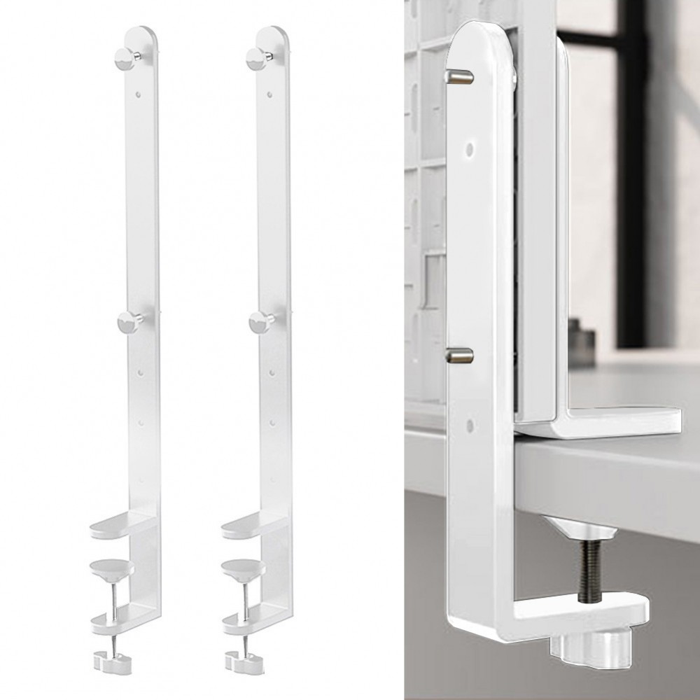 การใช้งานที่เป็นมิตร 2 ชิ้นโต๊ะหนีบเหมาะสําหรับ การติดตั้ง Pegboard ในการเล่นเกมและพื้นที่ทํางาน