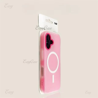 Rose red ผิวดูดเยลลี่ 2-in-1 เคสโทรศัพท์สําหรับ iPhone 16 15 14 13 12 Pro Max ป้องกันลื่นและป้องกันการตกกระแทกฝาหลัง