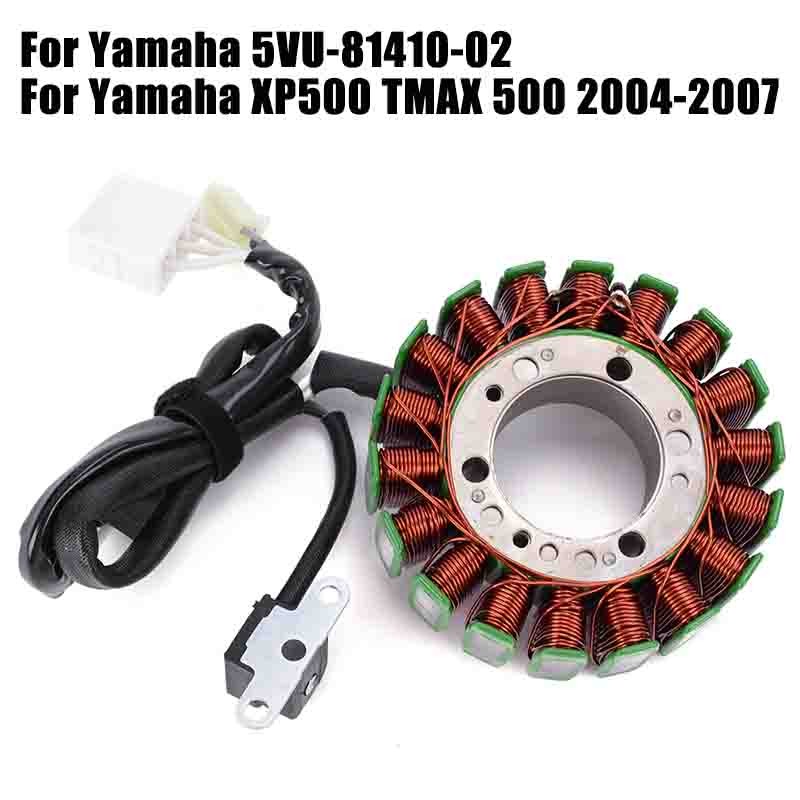 รถจักรยานยนต์ Stator Coil สําหรับ Yamaha XP500 TMAX500 TMAX XP 500 2004 2005 2006 2007 5VU-31410-02