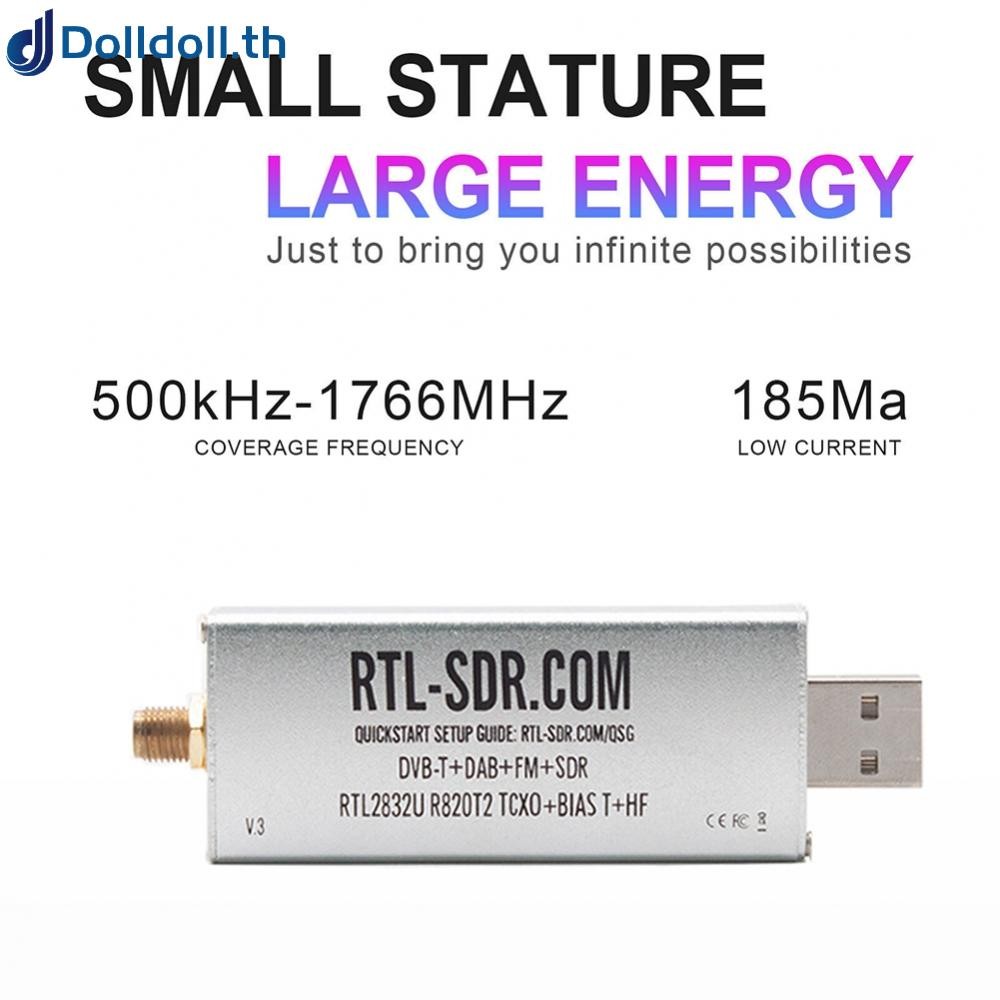 [Dolldoll]Blog  RTL2832U 1PPM TCXO HF BiasT SMA Software Defined Radio R820T2 H3