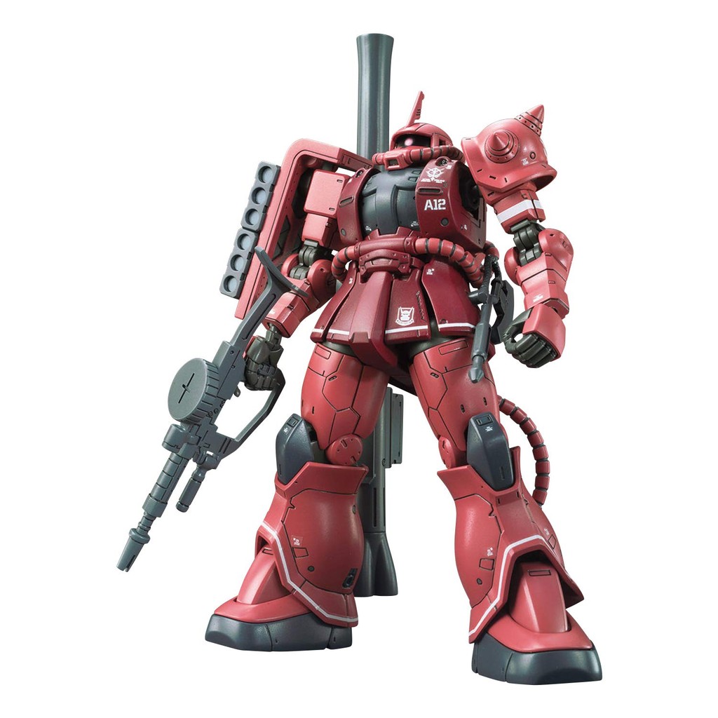 HG Mobile Suit Gundam THE ORIGIN Char's Zaku II Red Comet Ver. 1/144 Scale Pre-Painted Model Kit