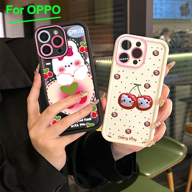 พอดี เคสโทรศัพท์ OPPO เจ้าเหมียว A12 A11K A15 A15s A35 A7 A5s A16 A16s A54s A9 2025 A17 เคสโทรศัพท์กันกระแทก A3S A15s