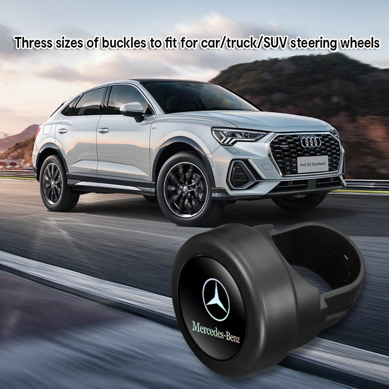 360° พวงมาลัยรถยนต์ Booster Ball พวงมาลัยอัตโนมัติ Spinner Knob Universal รถเสริมอุปกรณ์เสริมรถแบริ่งโลหะ Handle Power Ball - รูปที่ 3