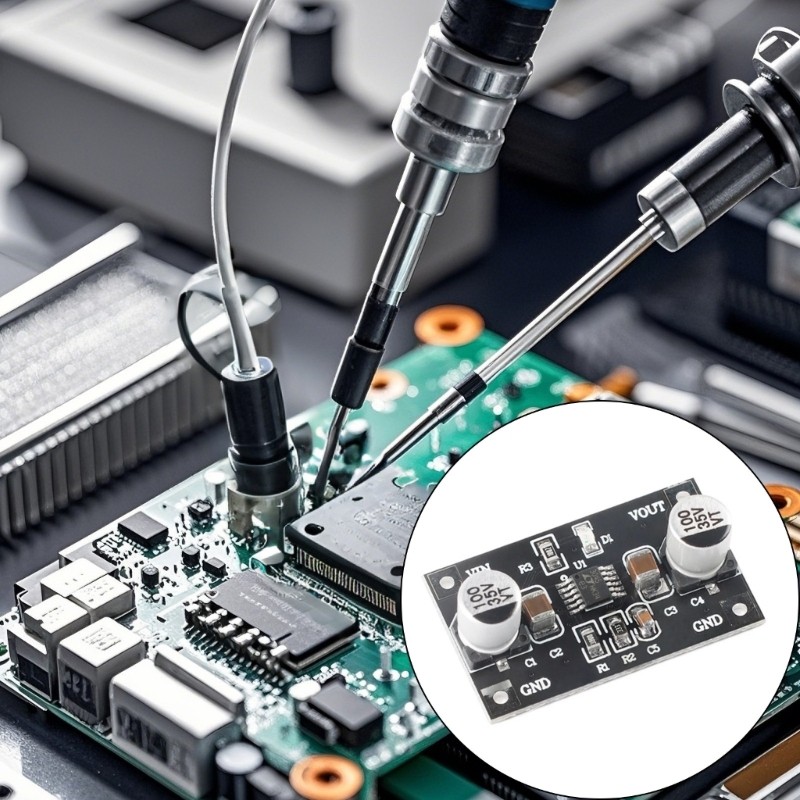 PCF * Stability Linears โมดูลแหล่งจ่ายไฟ LT3045 แรงดันไฟฟ้าตัวควบคุมสําหรับเสียงที่ไวต่อเสียงรบกวนแล