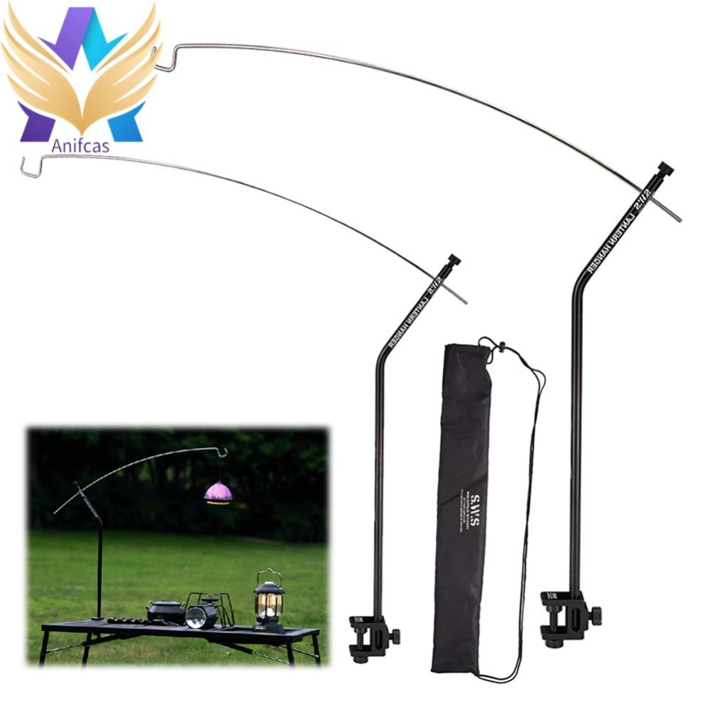 โคมไฟตั้งแคมป์แบบพกพา ดีไซน์บัวรอบแสง ส่องสว่างสำหรับการเดินป่าและการตั้งแคมป์