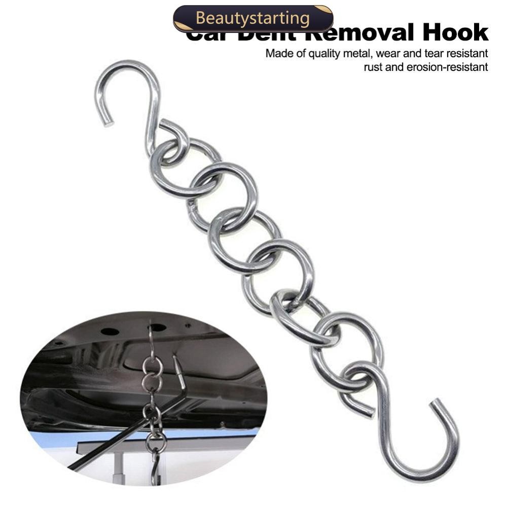 BEAUTYSTARTING รถ Dent Repair Hook CHAIN ทนทาน Dent Removal เครื่องมือ Auto Body Hail Damage Remover