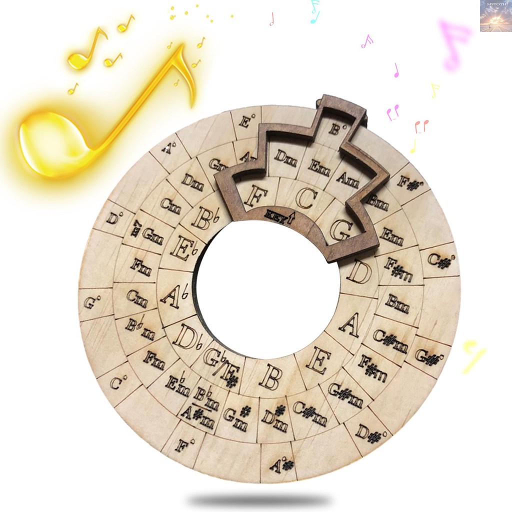 ไม้ Melody เครื่องมือเครื่องดนตรีไม้ Melody Maker วงกลมล้อที่ห้า, ล้อไม้วงกลมและดนตรีเครื่องมือเพื่อ