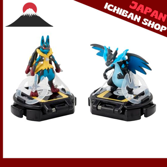 【จากประเทศญี่ปุ่น】 Pokemon Mon Colle Battleze Megalkario VS Mega Lizardon X