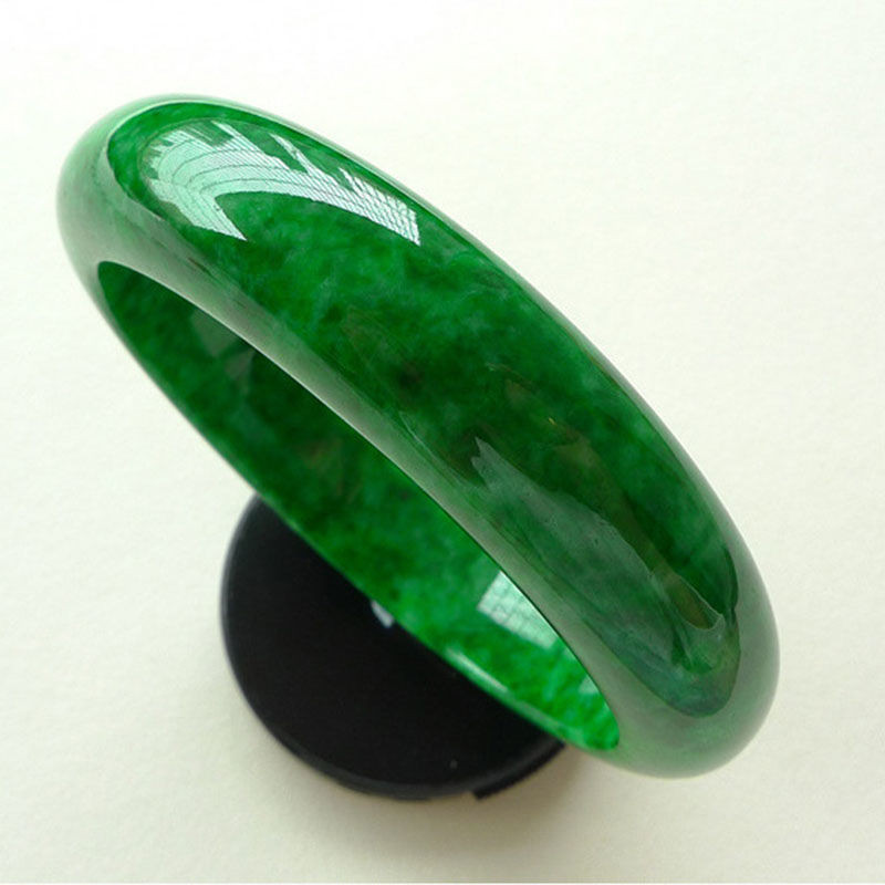 สร้อยข้อมือหยกเมียนมาร์ มรกตสีเขียว งานคลาสสิกคุณภาพสูง