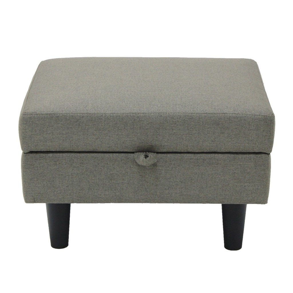 Looms สตูล โซฟา รุ่น Riola สีน้ำตาล (64x51x41 ซม.)  แบรนด์ LOOMS - รูปที่ 2