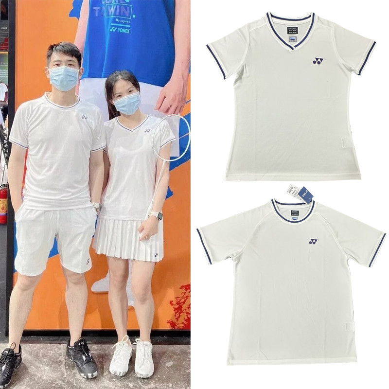 ชุดแข่งขัน 2025 ใช่ เสื้อเทนนิสมืออาชีพระบายอากาศผู้ชายผู้หญิงแขนสั้นเสื้อยืดแบดมินตันปิงปองเสื้อกีฬา