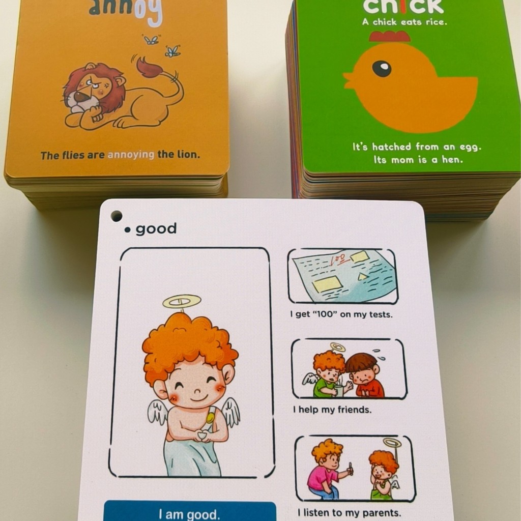 Susan English Verb Card Noun Card Adjective Card Little Tadpole Little Master Point Reading การ์ดคํา