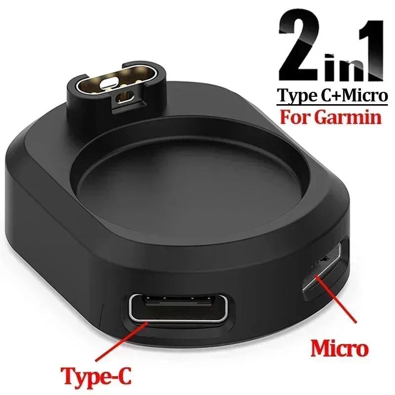 นาฬิกาปลั๊กชาร์จสําหรับ Garmin Fenix 8 7 S 6 5 7X 6X Forerunner 955 935 255 IOS Micro USB Type C อะแดปเตอร์ชาร์จสายสําหรับ Tactix8 instinct Venu vivoactive 6 5 4 Quatix 8 7 ราคา ถูกที่สุด ดีลบีเคเค แกลเลอรีภาพที่ 4