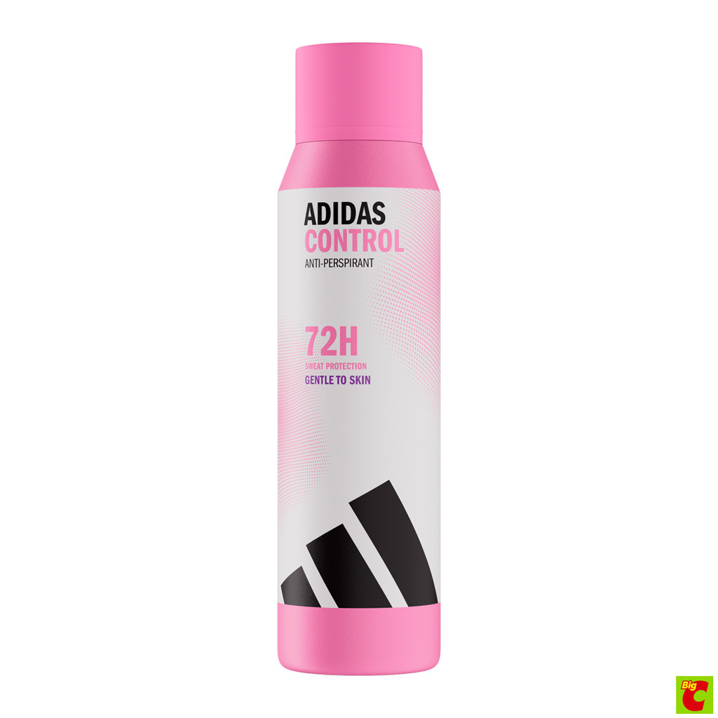 อดิดาส คอนโทรล 48 ฮันติ-ทรานสปริแรนส์ สเปรย์ระงับกลิ่นกาย 150 มล.