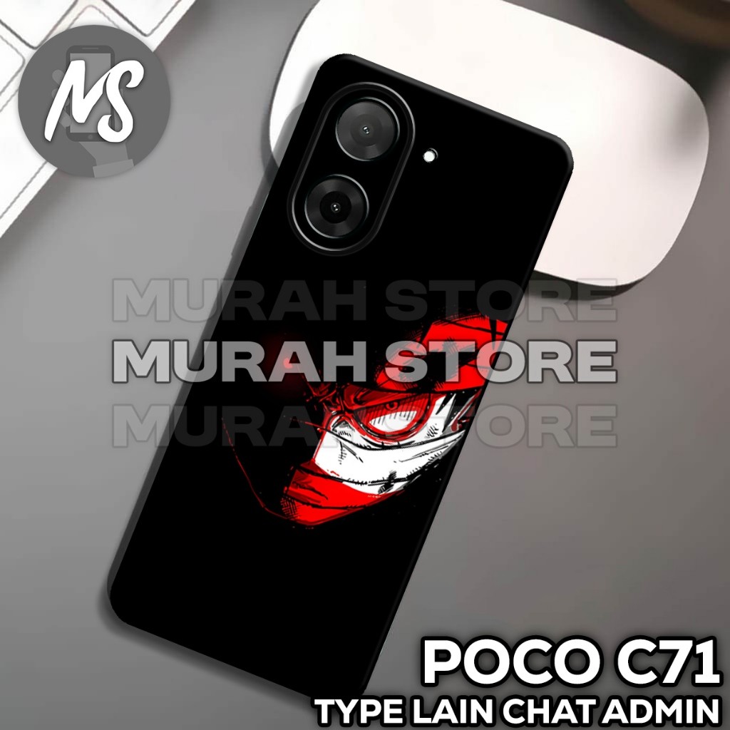 ยาง POCO C71 Softcase /MS2 / เคส Anime motif / POCO C71 / เคส POCO C71 / ซิลิโคน