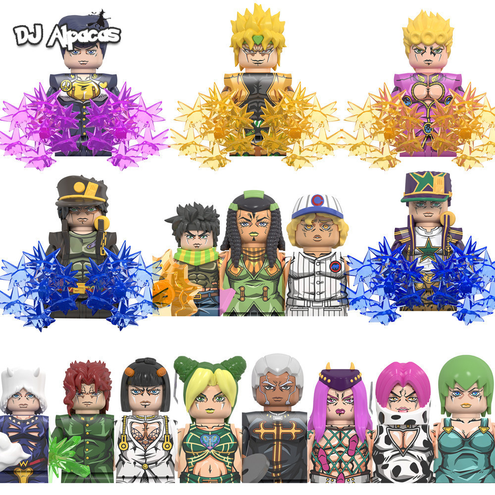Josuke Mini Figures ของเล่นตุ๊กตาสะสม Kujo Jotaro Kujo Jotaro