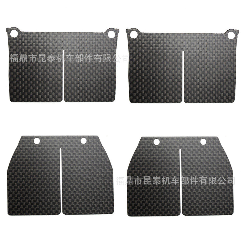 4 ชิ้นแพคเกจคาร์บอนไฟเบอร์ Reeds 2P117-1 2P110-1 สําหรับ CR125R DM01 VFORCE2 Reed วาล์ว